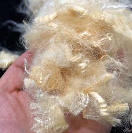 Textile Soybean Protein Fiber 1.5D 38MM For Spinning Or Filling Quilt